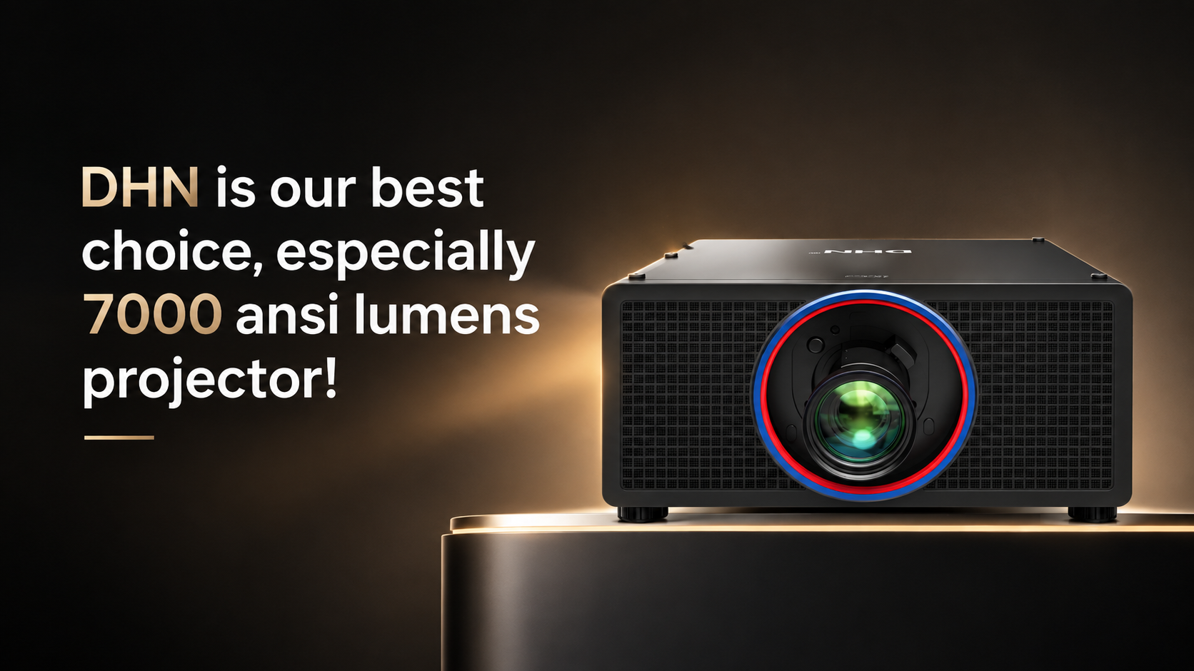 DHN laser projector for large venue events