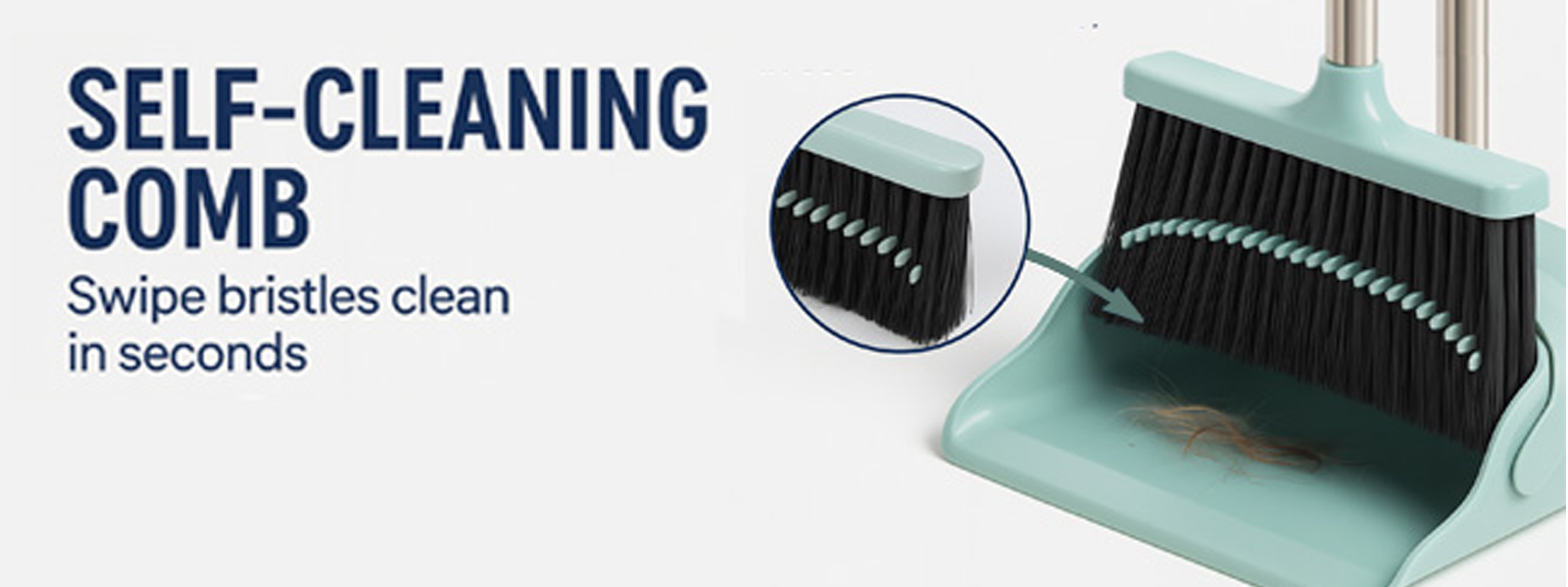 Foldable Broom Set