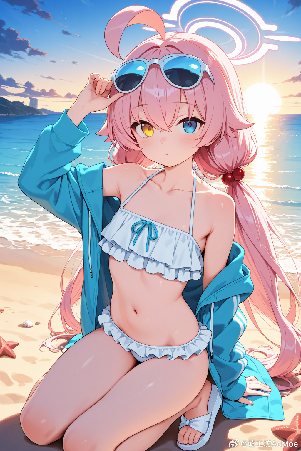 [AI美图]碧蓝档案 泳装星野