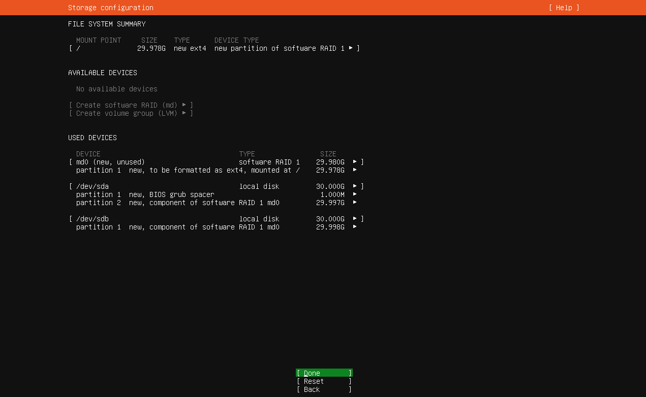 Add GPT Partition to md0