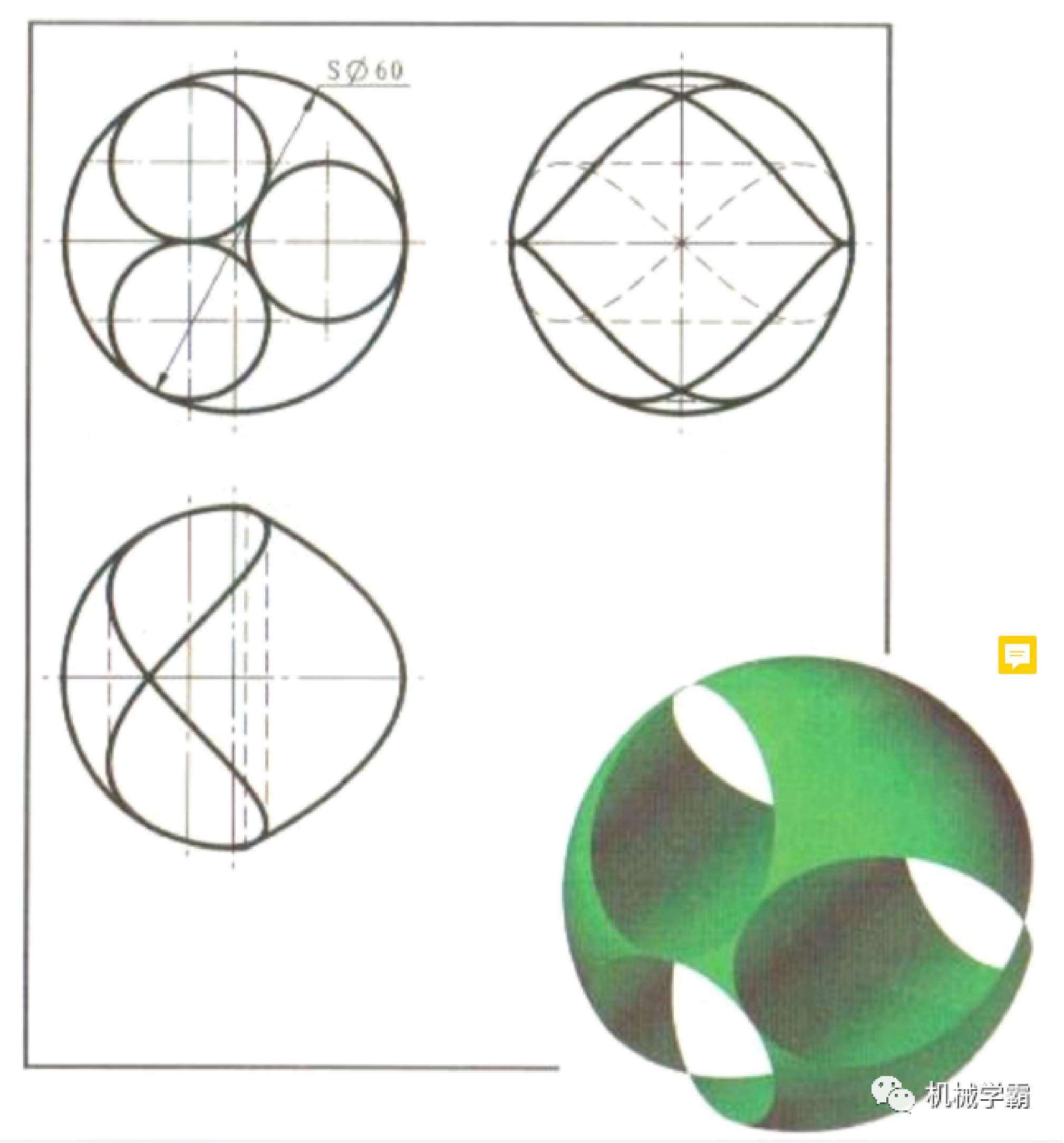 建模思维、拉伸反向切除
