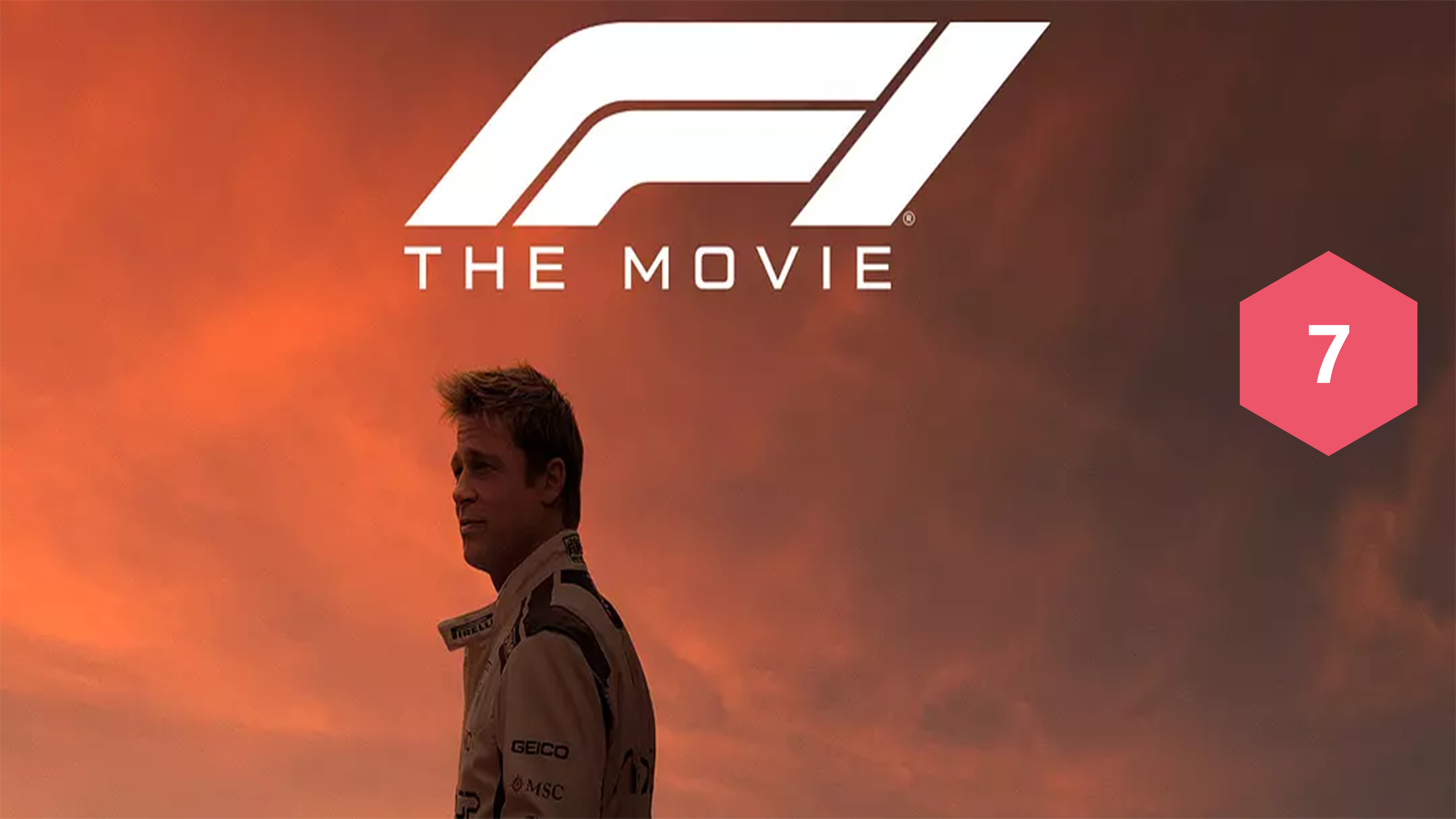 Featured image of post [影视短评]《F1：狂飙飞车》7/10：极致的视听享受！