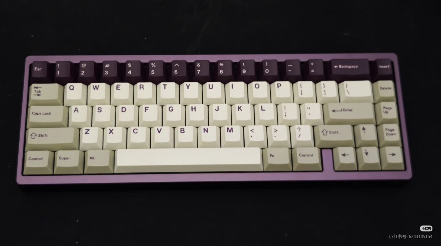 维咖 lucky65v2 阳极海棠紫