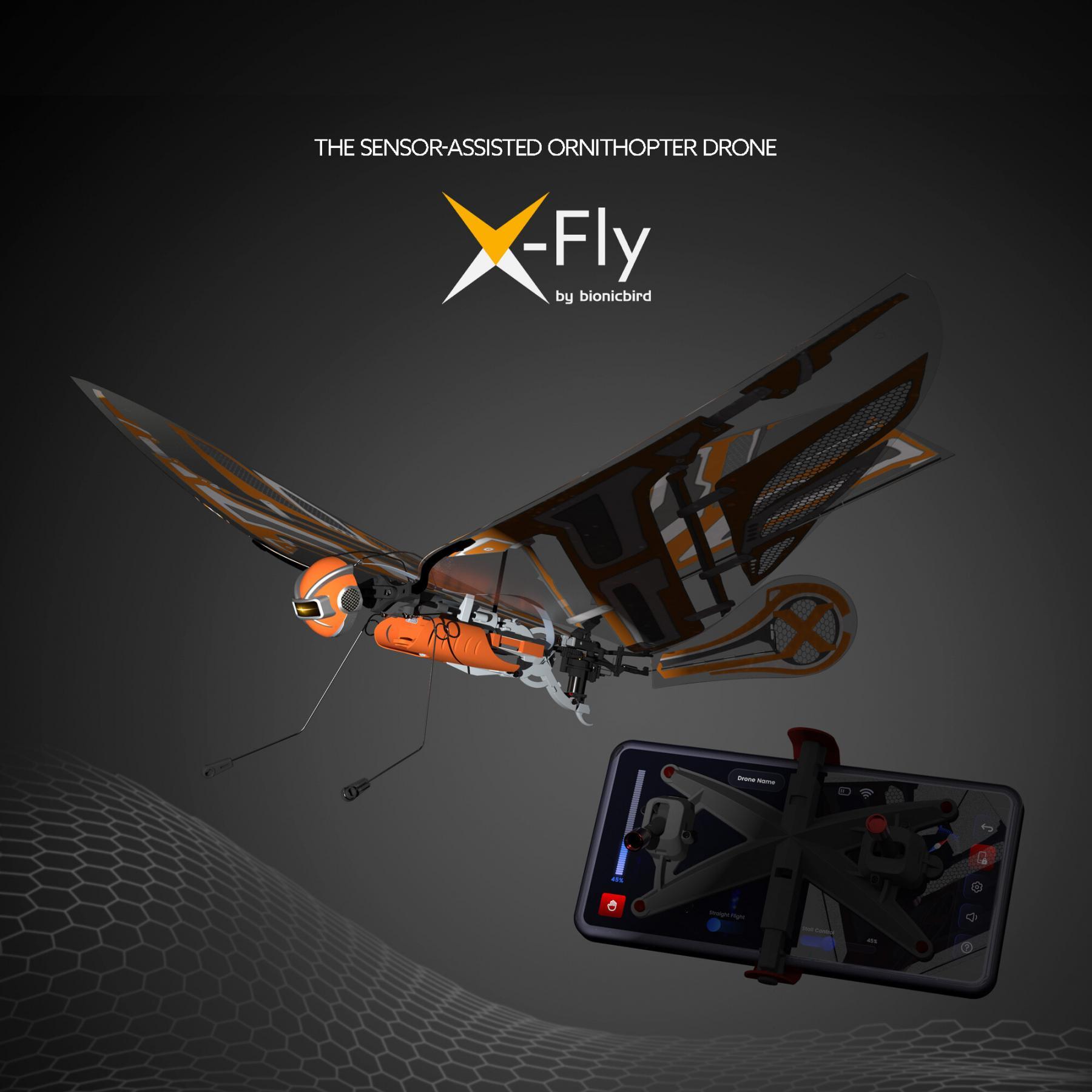 X-FLY 扑翼机逆向控制项目