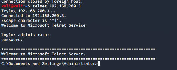 kali telnet 成功联通wxp.png