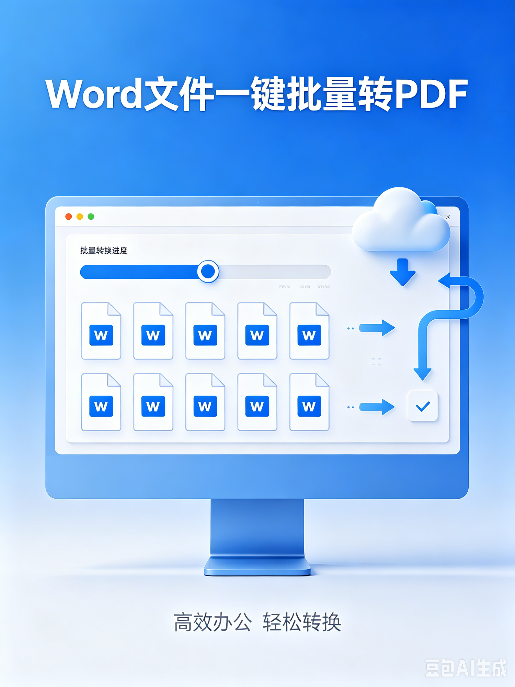 Word文件一键批量转PDF