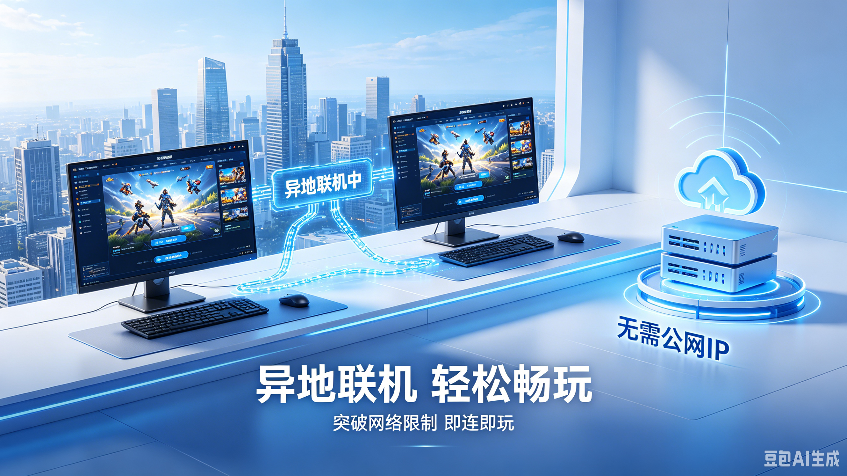 异地联机无需公网IP，也能远程访问