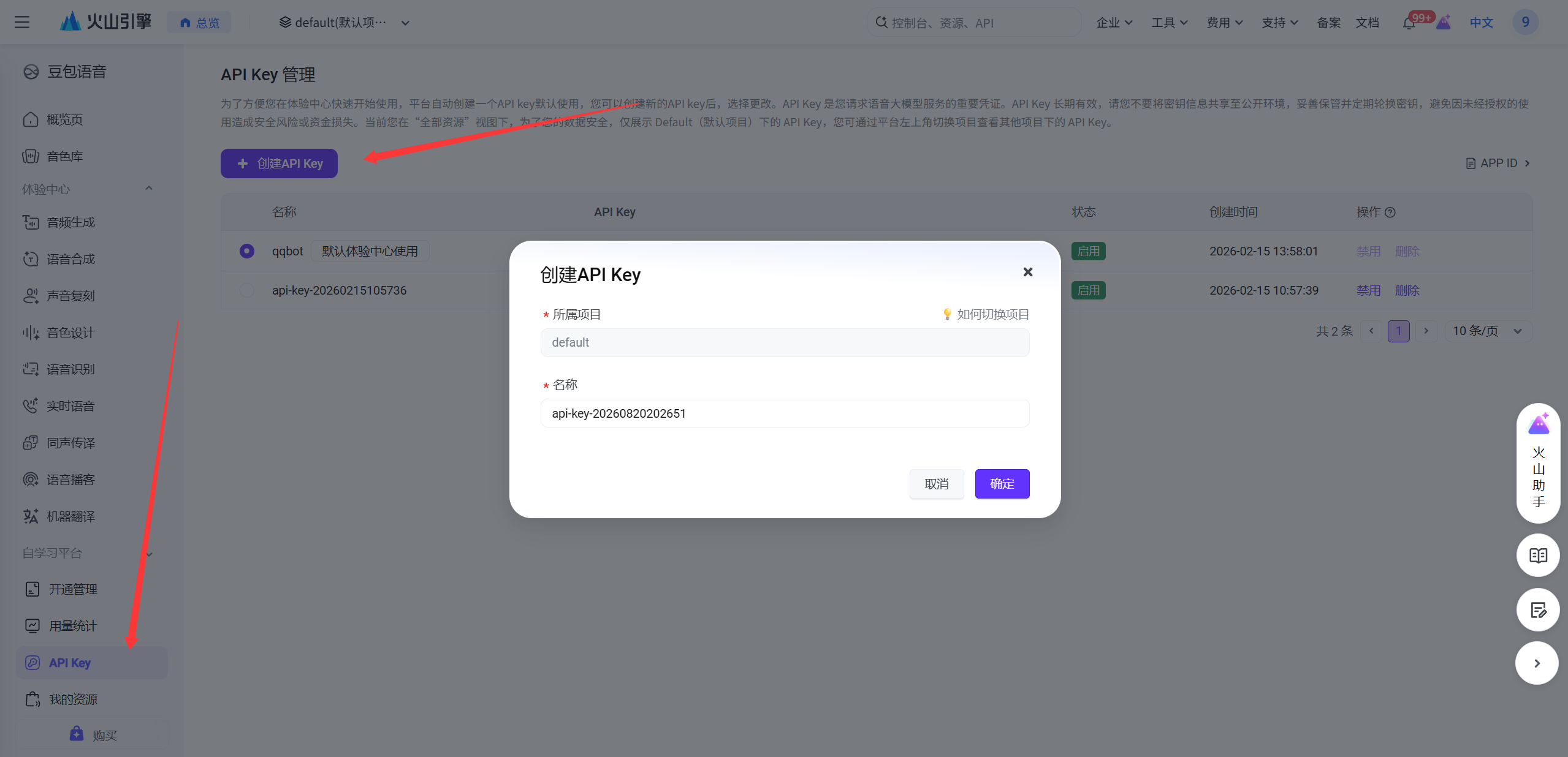 API Key