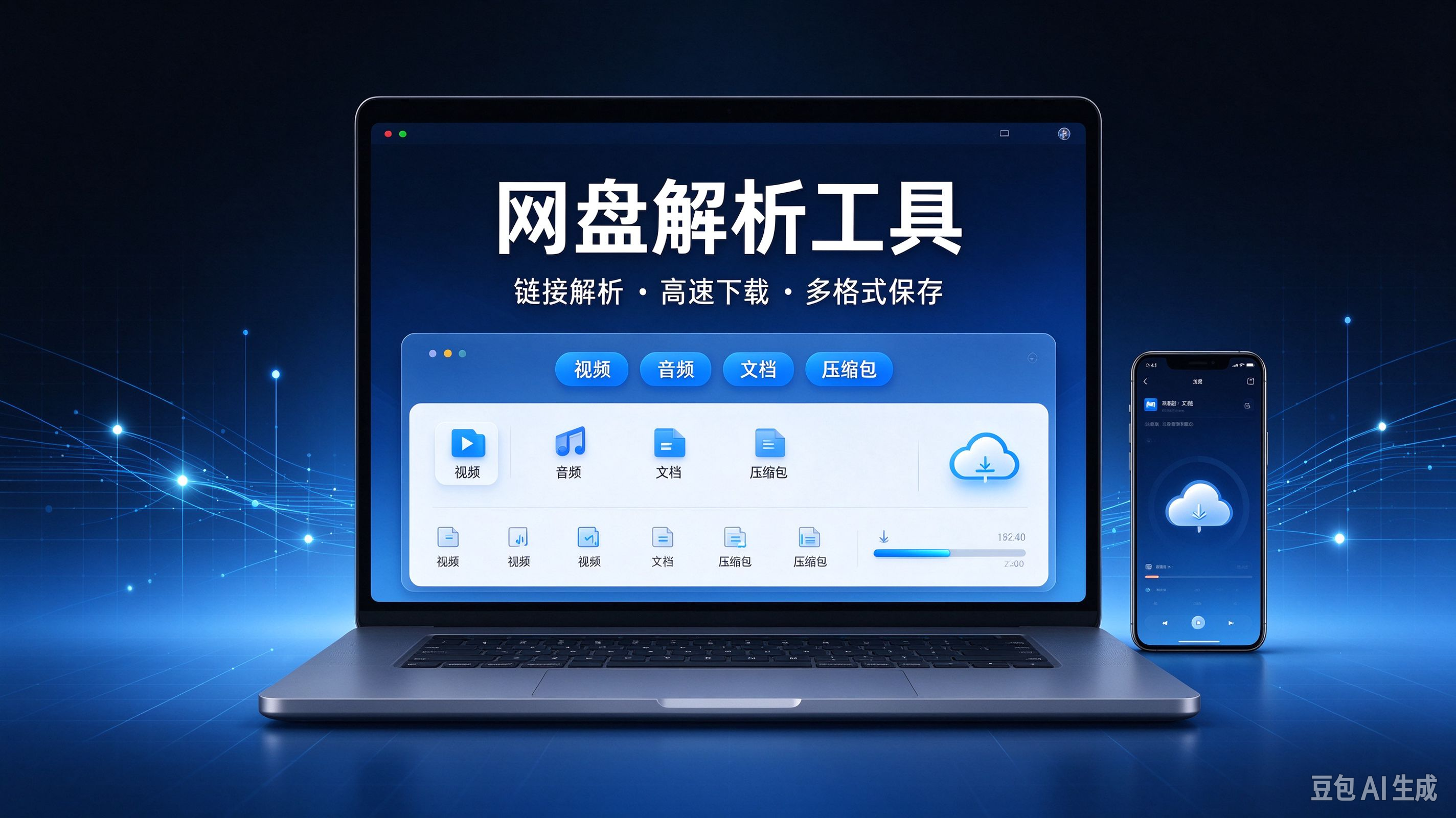 好用的网盘解析下载器
